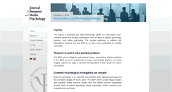 Desktop Screenshot of journal-bmp.de